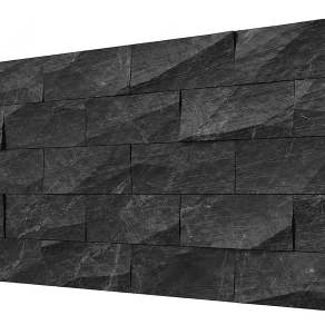 现代岩石背景装饰墙3D模型下载